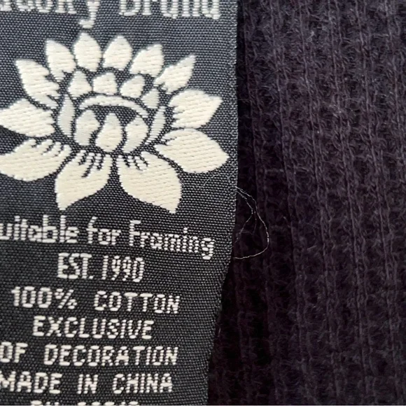 Lucky Brand Black and White Graphic Fitted Terminal Top - Picture 7 of 9